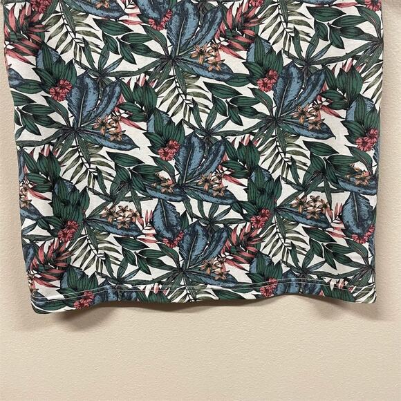 Aeropostale Men's Tropical Floral Graphic Tee Multicolor Size M - Picture 7 of 8